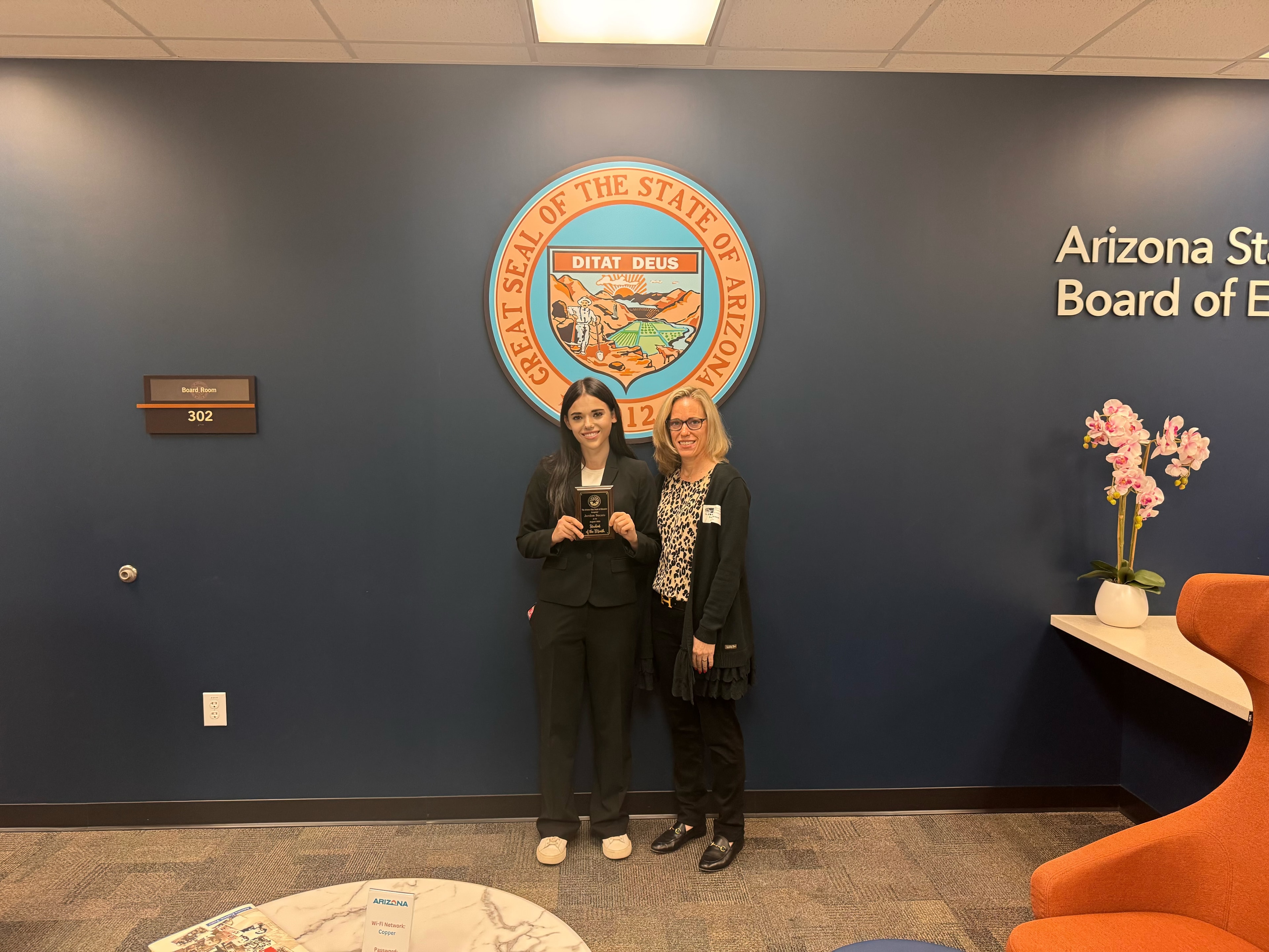 Arizona Student of the Month — Jordan Sucato